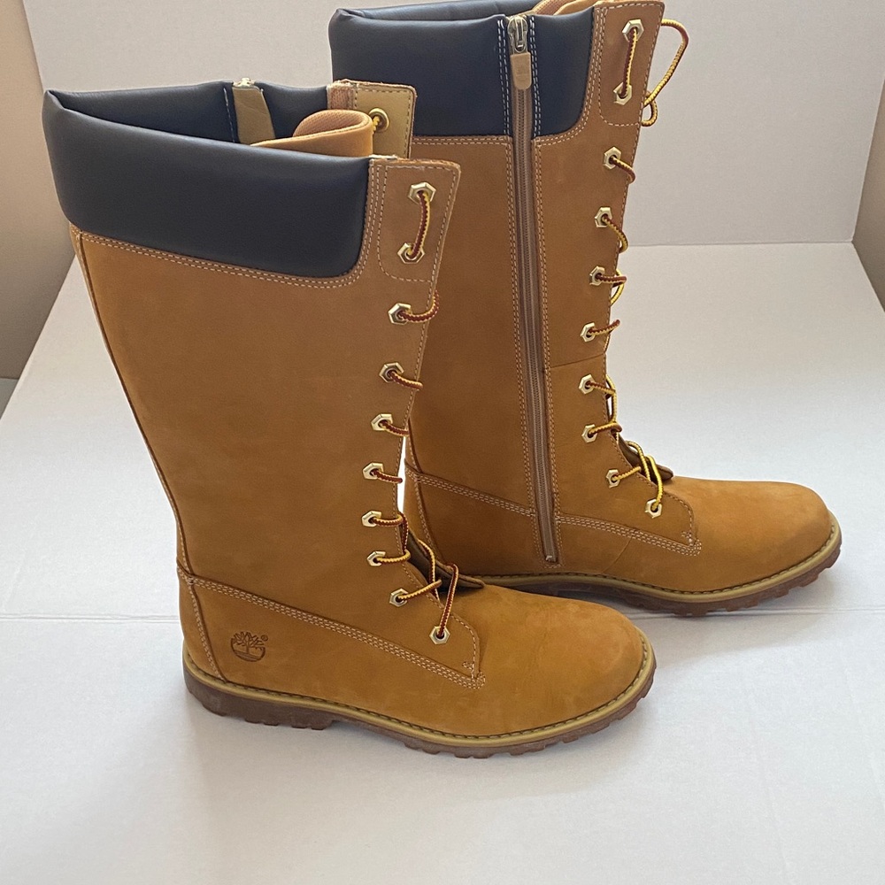 Timberland Women's Brown Lace-Up Boots